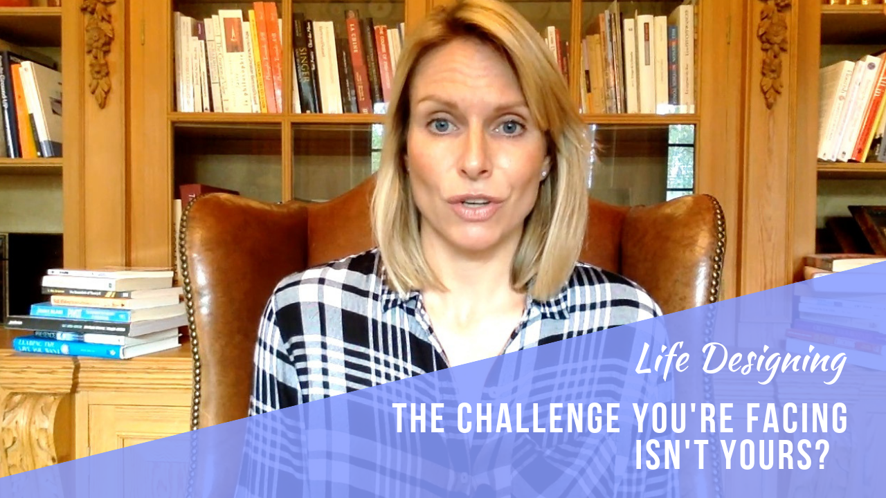 The challenge you're facing isn't yours